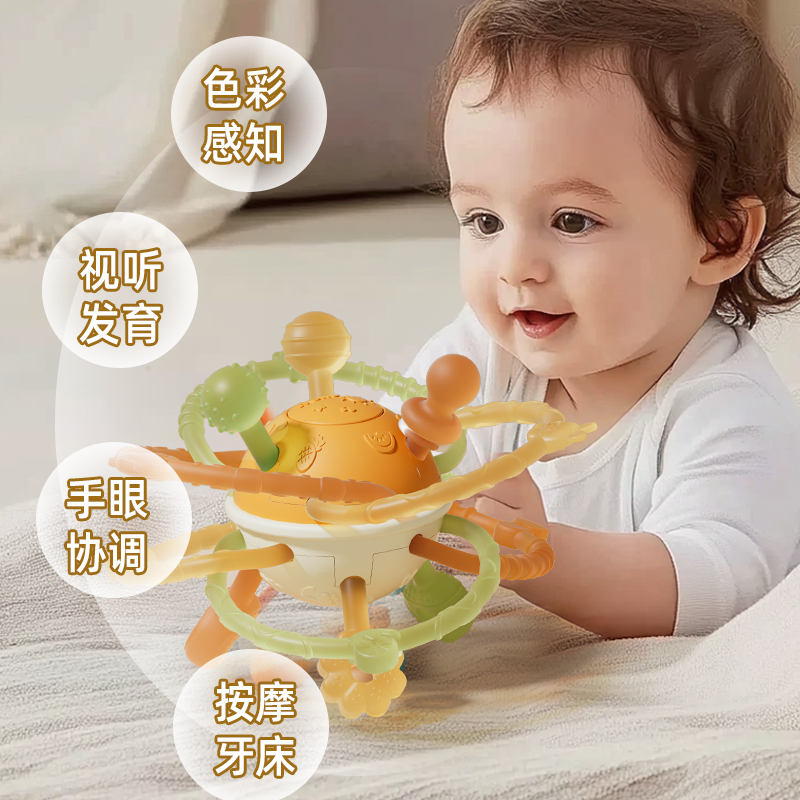 曼哈顿手抓球婴儿玩具：宝宝的萌趣咬咬乐，妈妈的心头好！