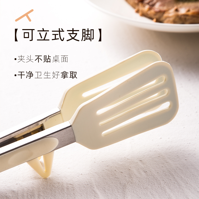 烧烤神器来袭！不锈钢夹子防烫耐高温，烤肉党必备