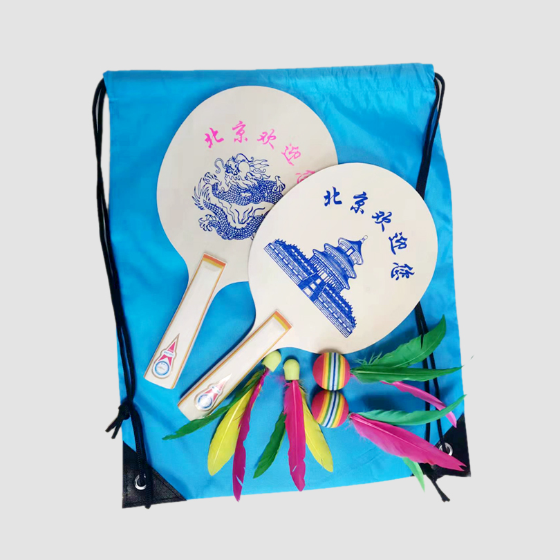 嗒嗒乐牌1D嗒嗒球2拍1球+1桶球/板羽球拍/板球拍：解锁新潮运动的必备神器！